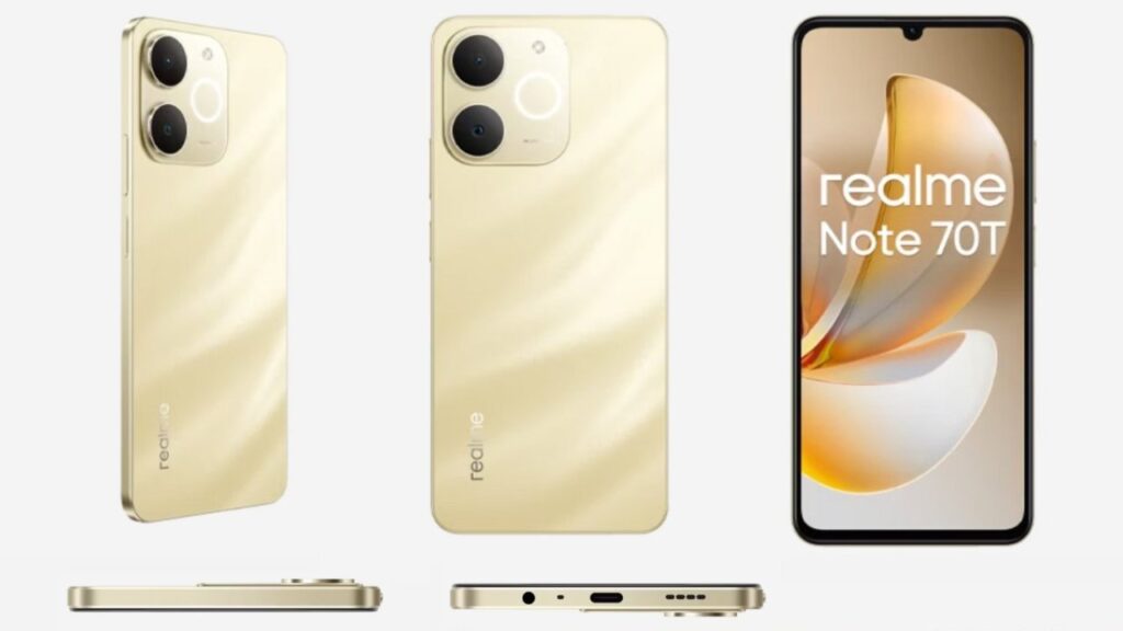 6000mAh की बैटरी और 50MP कैमरे के साथ Realme Note 70T जल्द होगा लॉन्च, जानें कीमत