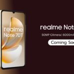 6000mAh की बैटरी और 50MP कैमरे के साथ Realme Note 70T जल्द होगा लॉन्च, जानें कीमत