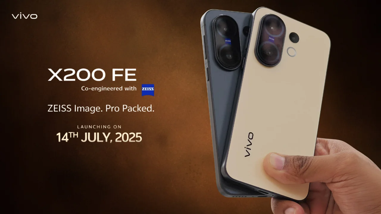 Vivo X200 FE लॉन्च हुआ Dimensity 9300+ प्रोसेसर और 6500mAh की बैटरी के साथ, जानिए कीमत