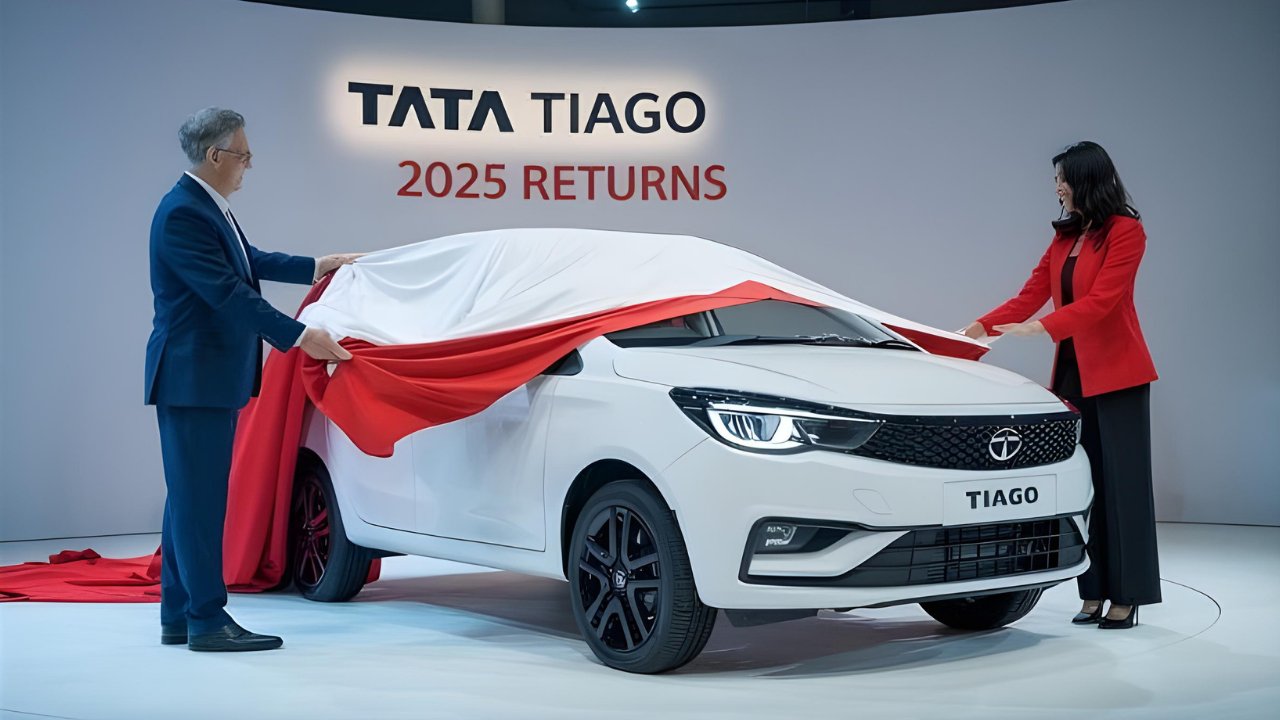 नई Tata Tiago 2025 बनी परफॉर्मेंस और पावर का परफेक्ट कॉम्बो, कीमत सिर्फ ₹5 लाख से शुरू